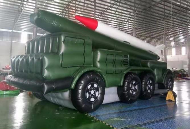 防城港充气导弹车